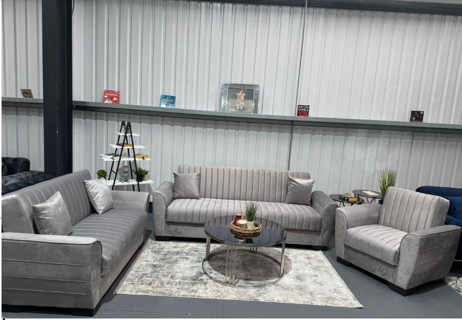 "3+2-Seater Sofa Bed: Stylish, Comfortable, and Functional Sofa Beds with Storage"